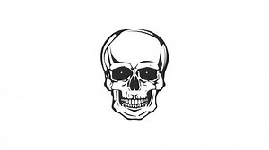 Dead Skull Head Laughing Loopanimation Funny Stock Footage Video (100% Royalty-free) 1020490201 | Shutterstock