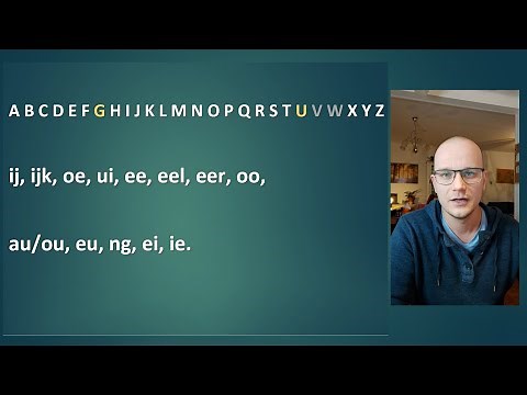 Alfabet niderlandzki. Wymowa. Niderlandzki w 1000 lekcji. Lekcja #2