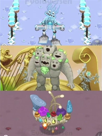 Quarrister epic wubbox and mushaboom trio! #msm #mysingingmonsters #msmduets #coldisland #goldisland