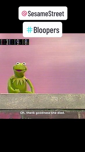 @Sesame Street #bloopers #blooper😂 #kermit #kermitthefrog #kermitontiktok #kermitthepuppet #bertandernie #muppets #muppettok #muppettiktok #movie #film #documentary