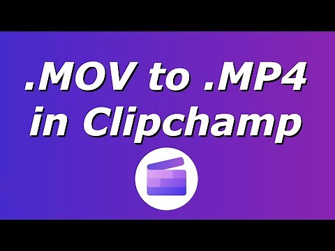 Convert MOV to MP4 in Clipchamp | MOV to MP4 free video converter online
