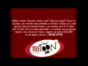 [FAKE AND TRANSLATE] TeleToon Anti Piracy Screen (2005-2006) VHS Filter