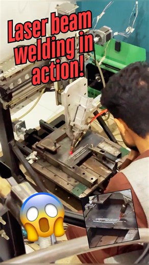 Laser Beam Welding in Action 🔥⚡ Precision Meets Power!