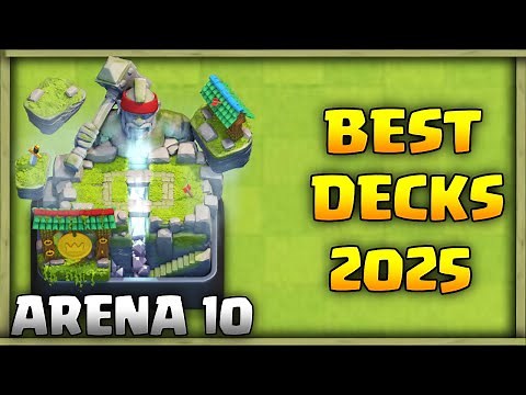 Best Arena 10 Deck (Hog Mountain Deck) in Clash Royale | Best Clash Royale Arena 10 DECKS tips 2025