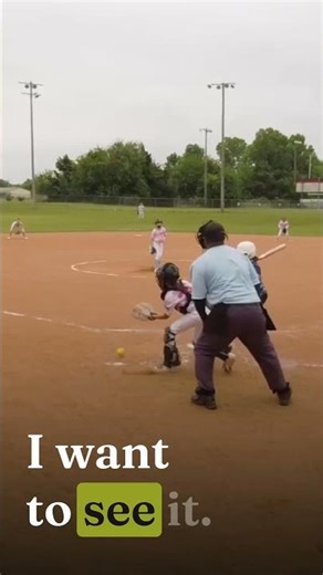 Hot Mic Picks Up FUNNY Kid Talk During Softball Game 😂🎤 #Shorts
