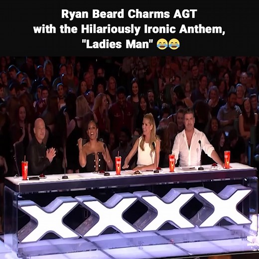 Ryan Beard Charms AGT with the Hilariously Ironic Anthem, "Ladies Man"😂😂 Full video check in the comment👇👇👇 | CNN USA