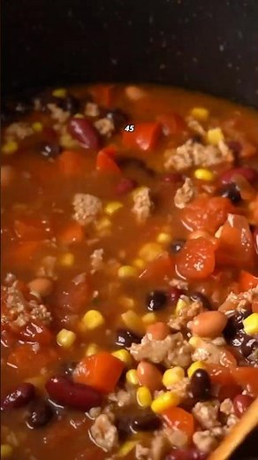 My famous turkey chili recipe!