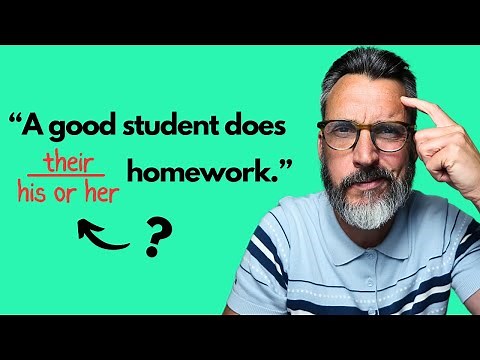 Problematic pronouns for English learners. Gender neutrality for writing and speaking