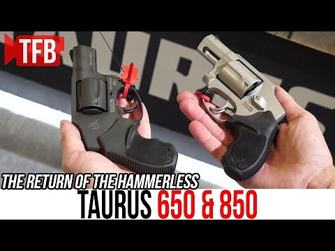 Taurus Brings Back the Hammerless 650 & 850 Revolvers | SHOT Show 2025