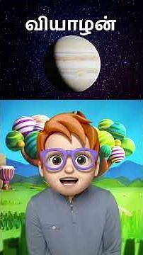 Planets | கிரகங்கள் | Solar System | Learn Planets name in Tamil for kids | Cuckoo Kids TV #shorts