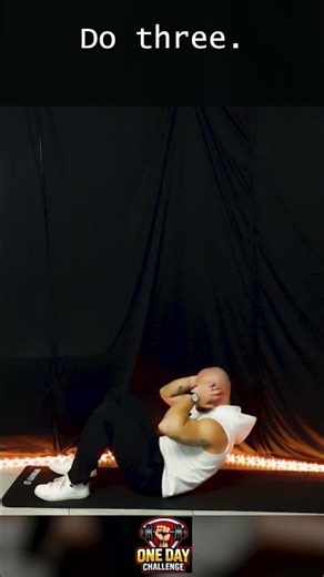 Day 5: 13 Crunches – Abs Starting to Burn 🔥Full vid in link ! #fitnesschallenge#gym #gymworkout