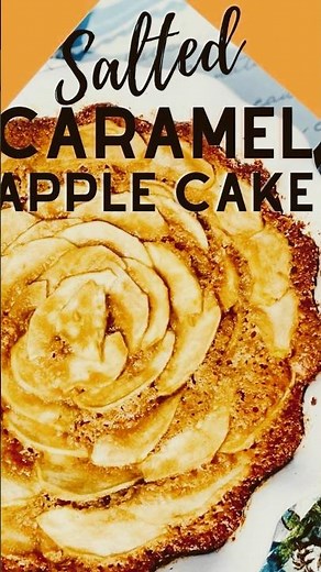 The Best Salted Caramel Apple Tart Rosette, Almond flour Low Carb