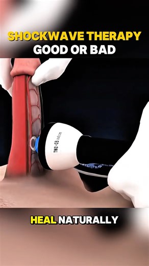 Shockwave Therapy — Good or Bad? (3D Animation)#ShockwaveTherapy #3DAnimation #PainRelief #Medical