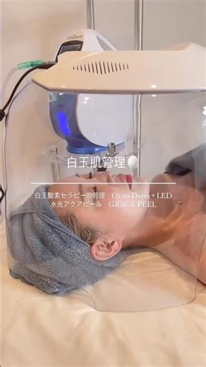 O2toDerm LED+ (Oxygen Dome Glass Facial Device)