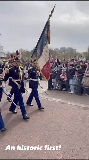 218K views · 2.8K reactions | History about to be made as the French Garde Republicaine arrive at Buckingham Palace to take part in the Changing of the Guard ceremony with F Company Scots Guards marking 120 years of Entente Cordiale  欄  - Participating in the Guard Change ceremony was previously an honour only given to Commonwealth countries. | The Army in London - HQ London District | Facebook