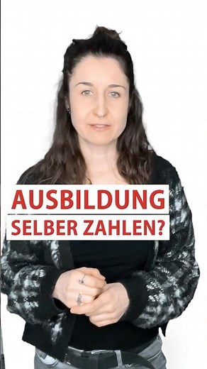 Ausbildung selbst zahlen? #shorts #shortvideo