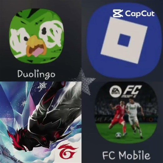 Top 4 games i usually play or use all day