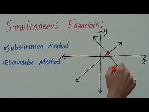 What are Simultaneous Equations? | Introductory