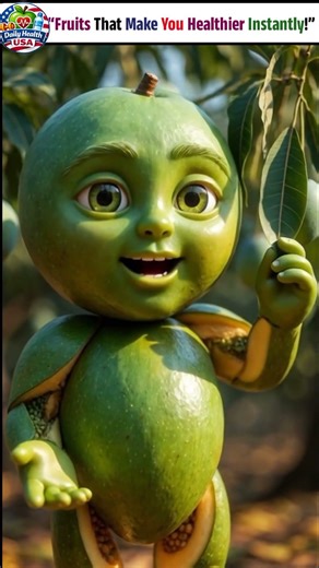 I Am Green Mango 🥭 | 3D Humanoid Mango Explains Health Benefits#GreenMango#MangoBenefits#Healthy