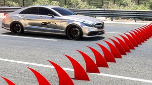 Cars vs Spikes – BeamNG.Drive | Drive Gameplay