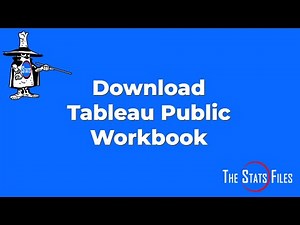How to download a Tableau Public Data Viz Workbook