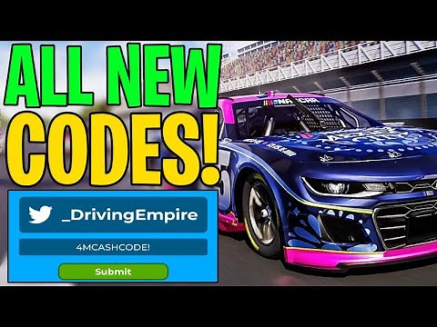DRIVING EMPIRE CODES ROBLOX – All New Working Codes!
