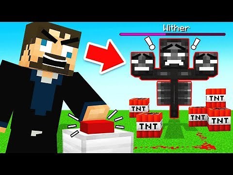 This is my WITHER BOSS FARM! (Minecraft)
