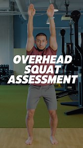 National Academy of Sports Medicine on Instagram: "Say hello to the NASM Overhead Squat Assessment! Pro tip: Adding a posterior view to the Overhead Squat Assessment allows personal trainers to spot potential issues that might not be visible from the anterior or lateral views. If an individual struggles with the OHSA, modifications such as elevated heels or placing hands on hips can be beneficial. Overhead Squat Anterior View: - Stand on a flat, stable surface with feet shoulder-width apart and