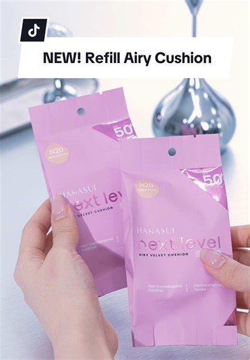 Discover the New Refill Airy Cushion by Hanasui