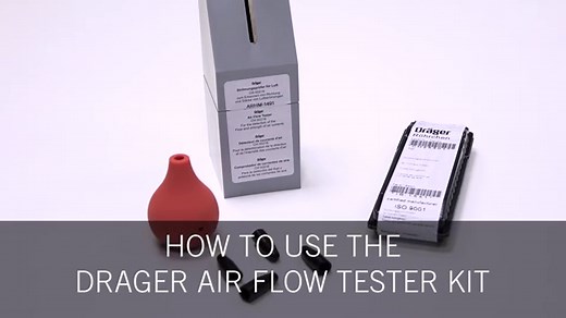 Drager Air-Flow Test Tubes (Pkt 10)