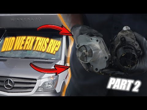 RV WINNEBAGO - Engine Loses Power ( Part 2 ) Stuck Open EGR Valve - Sprinter RV issues