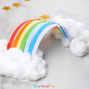 1M views · 4.7K reactions | Simple 3D Rainbow Paper Craft https://www.easypeasyandfun.com/rainbow-paper-craft/ | Easy Peasy and Fun | Facebook