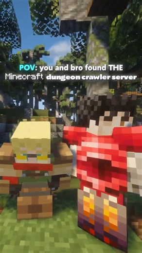 This is THE dungeon crawler minecraft server.