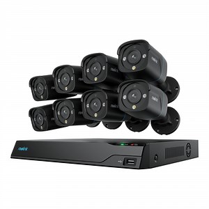 Reolink Smart 16-Channel Network Video Recorder System with 4TB Hard Drive and (8) 8MP 4 mm PoE Bullet Cameras NVS16-8MB8
