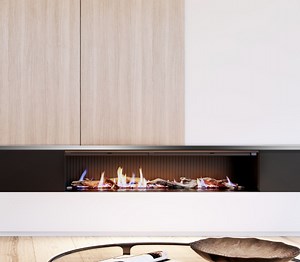 Rinnai LS 1500 Single Sided Gas Fireplace