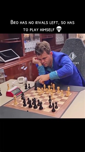 The only 2800+ player! 🐐 #chess