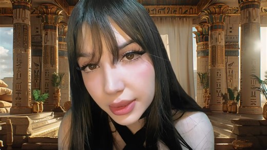 【SHCareta ASMR】埃及ASMR通过亲吻和口腔声音来按摩您，让您在床上融化。