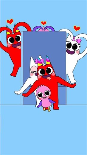 Opila Bird, Banban, Banbaleena Dance / Garten of Banban / Game Animation #loop