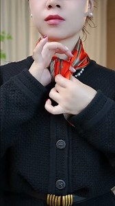 Beautiful Scarf Tying Idea My Best Friends All Loved It