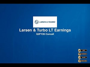 Larsen & Turbo LT Q2FY26 Earnings Concall