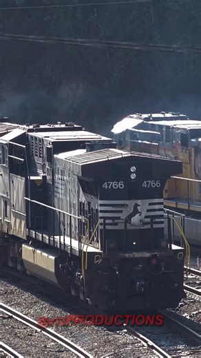 V12 Productions on Instagram: "Throttle up! #trains #railroad #photography #railfanning #railfan #pocketrail #locomotives"