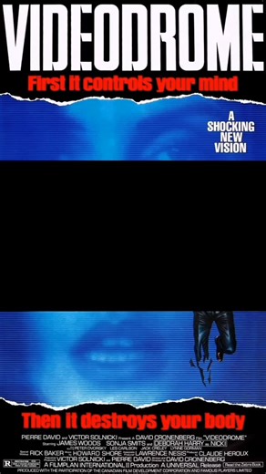 Backstage Memories on Instagram: "💥📺 Happy 43rd Anniversary – VIDEODROME 📺💥 📅 Released: February 4, 1983 🎂 Celebrating: 43 years 🌍 Country: Canada 🎬 Directed by: David Cronenberg ✍️ Written by: David Cronenberg 🎭 Genre: Sci-Fi Horror, Body Horror, Psychological Horror 🎞️ Main Cast 📺 James Woods – Max Renn 🎙️ Debbie Harry – Nicki Brand 🧠 Sonja Smits – Bianca O’Blivion 📼 Peter Dvorsky – Harlan 📡 Les Carlson – Barry Convex 🧠 Movie Highlights ⚡ One of David Cronenberg’s most iconic a