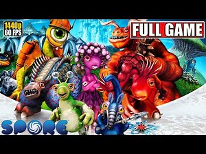 Spore Full Gameplay Walkthrough [2K PC Longplay Playthrough] No Commentary