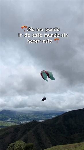 Parapente Cerca de Bogota Reservas ( 312 3788651 ) Estamos ubicados en Sopó cundinamarca a 40 minutos de Bogotá, en tu visita encontrarás servicio de parqueadero gratuito 🅿️, restaurante 🍔, zonas verdes ⛱️, cafetería ☕, canopy 🧗🏼‍♂️y por supuesto Parapente 🪂 #parapentesopo #parapentecercadeBogota #experienciaparapente ftyp parapente deportesextremos planescercaabogota plandecumpleaños sopo volar lugaresparavisitar cundinamarcacolombial parapentebogotacolombia bogota | Experiencia parapente0