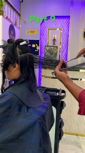 How to do layer hair cut | Layer hair cut #mjnailstecnician #selfhaircut #layerhaircut