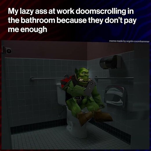 work is litterally da poop