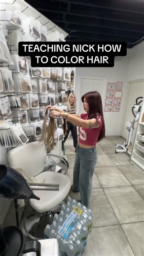 Color Hair: Teaching Nick the Best Techniques