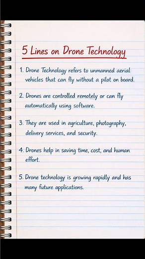 Drone Technology Explained in 5 Lines | Future Tech