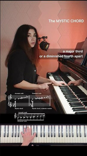 #Scriabin: The MYSTIC CHORD Explanation 🎼 #piano #pianotutorial #lecture