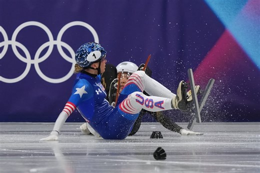Fairfield native crashes during Olympic short track speed skating event